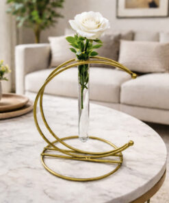 Alternative view of Elegant Vase with Artificial Flowers – Add Natural Flavors to Your Home Decor