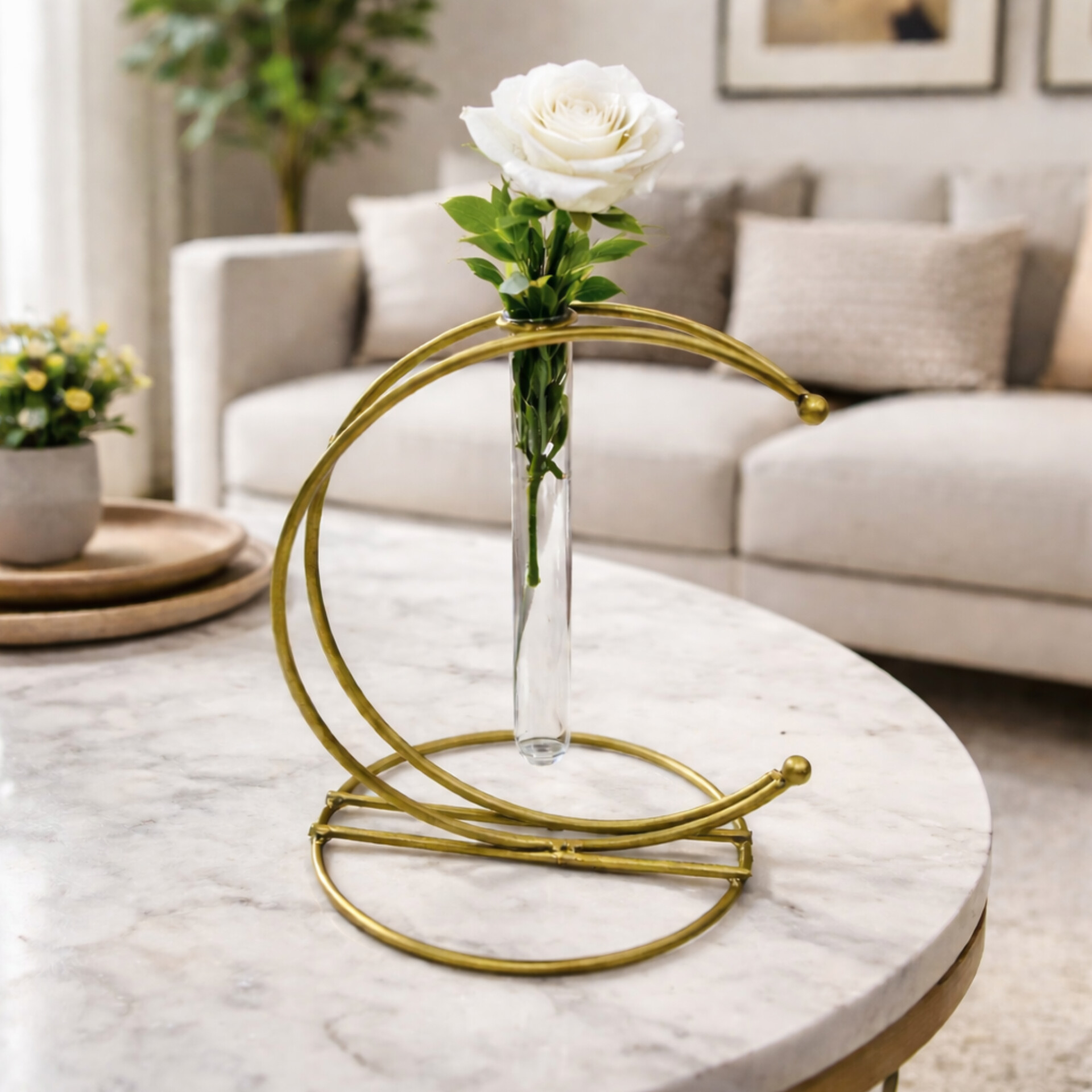 Elegant Vase with Artificial Flowers – Add Natural Flavors to Your Home Decor - Image 2