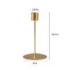 Modern Iron Candle Holder - Decorative Table Stand (1)