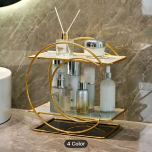 Wahaj Special 2 Layer Cosmetic Organizer Elegant Makeup Storage 4