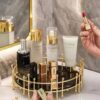 Luxury Makeup Organizer Mirror Tray for Cosmetics -Stylish Storage Solution Makeup