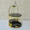 Luxury Butterfly 2-Layer Metal Vanity Cage Organizer