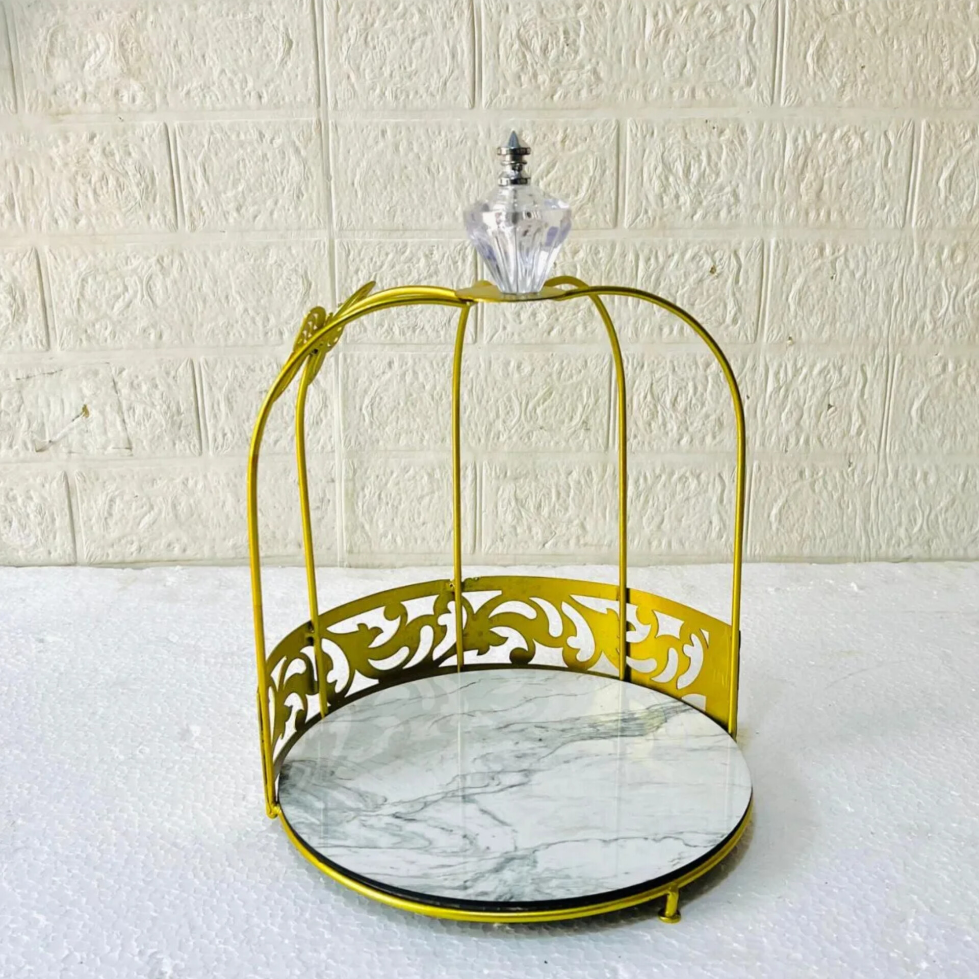 Cosmetics Cage Organizer with Butterfly Design - Beauty Meets Grace - Image 4