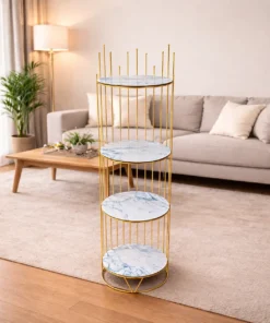 corner shelf for living room modern design in Pakistan