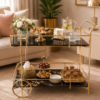 Serving Trolley Cart with Wheels