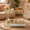 Serving Trolley Cart with Wheels