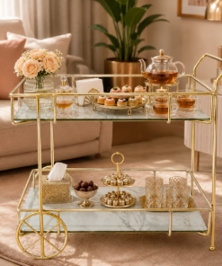 Serving Trolley Cart with Wheels