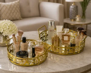 2-Piece Makeup Organizer Set
