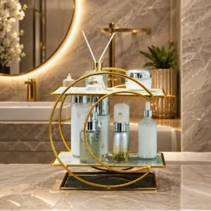 Washroom Shelves for Bathroom Organization