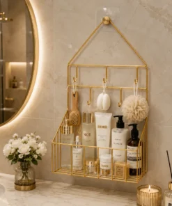 Wall Mounted Bathroom Organizer