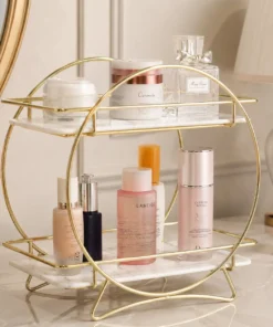 Alternative view of 2-Tier Cosmetic Storage Organizer